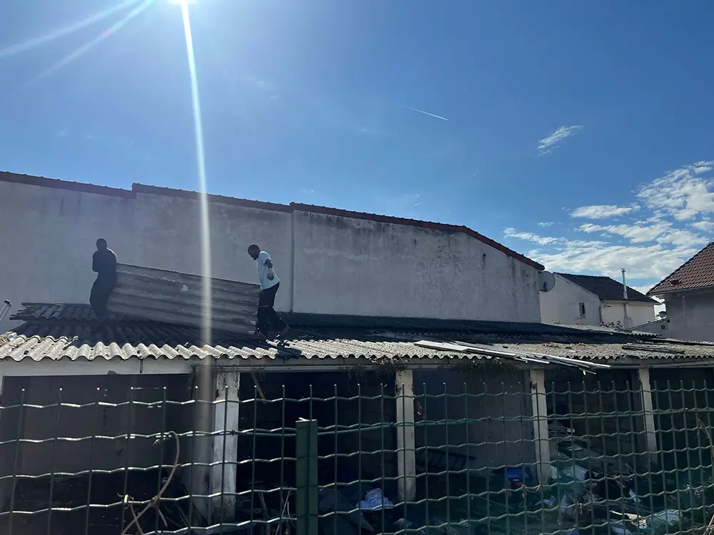 Dépose toiture fibro-ciment Nanterre 92000