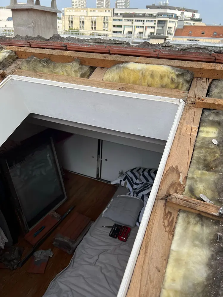 Rénovation velux Paris 75013