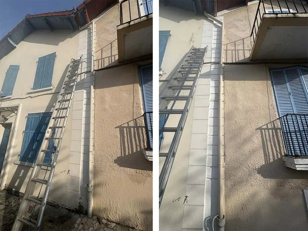 Couvreur Bezons 95870 –  Remplacement descente de gouttière 95
